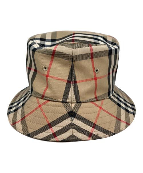 BURBERRY（バーバリー）BURBERRY (バーバリー) バケットハット ブラウン サイズ:2Y-3Yの古着・服飾アイテム