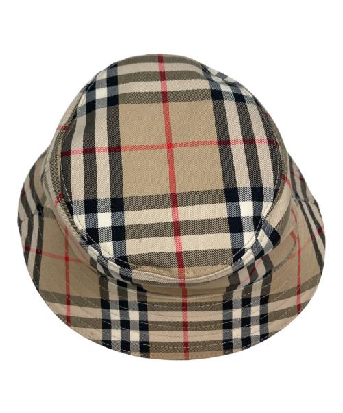 BURBERRY（バーバリー）BURBERRY (バーバリー) バケットハット ブラウン サイズ:2Y-3Yの古着・服飾アイテム