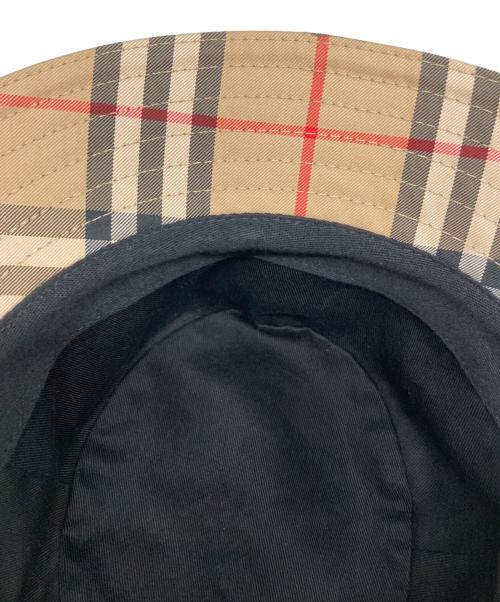 BURBERRY（バーバリー）BURBERRY (バーバリー) バケットハット ブラウン サイズ:2Y-3Yの古着・服飾アイテム