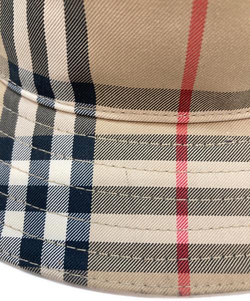 BURBERRY（バーバリー）BURBERRY (バーバリー) バケットハット ブラウン サイズ:2Y-3Yの古着・服飾アイテム