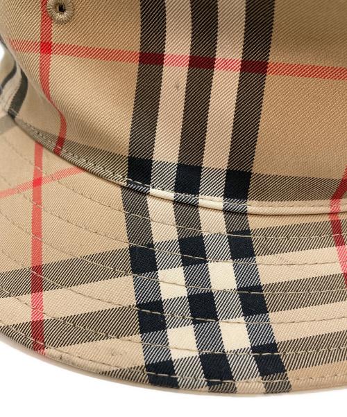 BURBERRY（バーバリー）BURBERRY (バーバリー) バケットハット ブラウン サイズ:2Y-3Yの古着・服飾アイテム