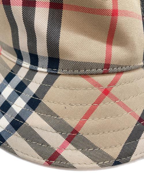BURBERRY（バーバリー）BURBERRY (バーバリー) バケットハット ブラウン サイズ:2Y-3Yの古着・服飾アイテム
