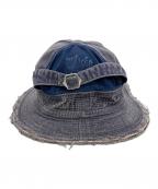 KOUNTRYカントリー）の古着「老人と海HAT」｜ネイビー