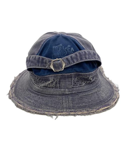 KOUNTRY（カントリー）KOUNTRY (カントリー) 老人と海HAT ネイビー サイズ:Fの古着・服飾アイテム