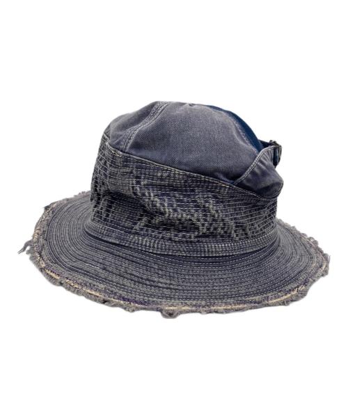 KOUNTRY（カントリー）KOUNTRY (カントリー) 老人と海HAT ネイビー サイズ:Fの古着・服飾アイテム