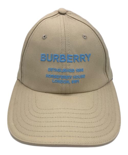 BURBERRY（バーバリー）BURBERRY (バーバリー) ベースボールキャップ ブラウン サイズ:Ｍの古着・服飾アイテム