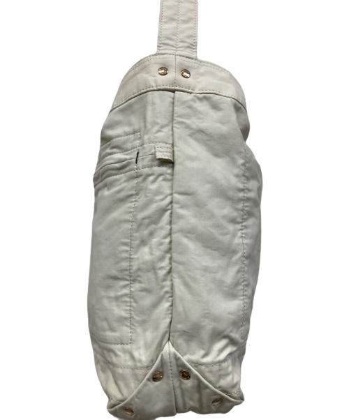 PORTER（ポーター）PORTER (ポーター) 2WAYトートバッグ アイボリーの古着・服飾アイテム