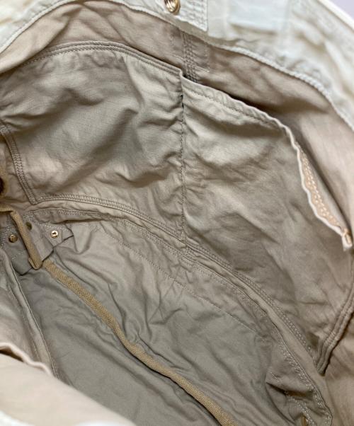 PORTER（ポーター）PORTER (ポーター) 2WAYトートバッグ アイボリーの古着・服飾アイテム