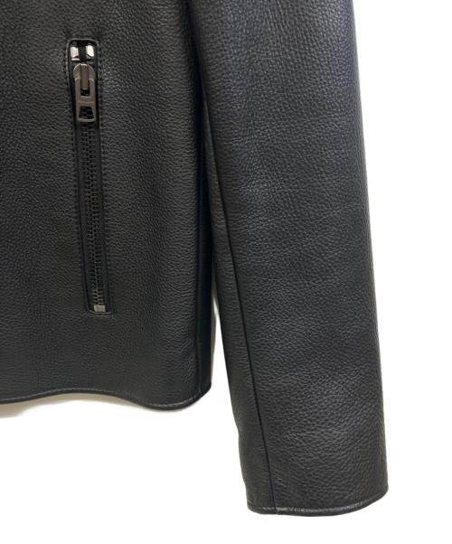 COACH（コーチ）COACH (コーチ) レザージャケット ブラック サイズ:Mの古着・服飾アイテム