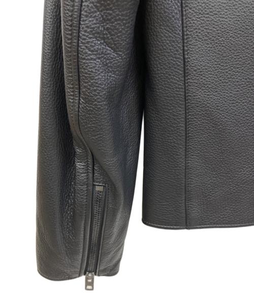COACH（コーチ）COACH (コーチ) レザージャケット ブラック サイズ:Mの古着・服飾アイテム
