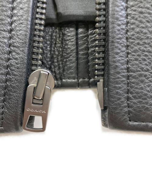 COACH（コーチ）COACH (コーチ) レザージャケット ブラック サイズ:Mの古着・服飾アイテム