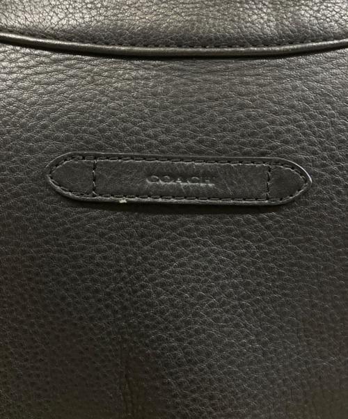 COACH（コーチ）COACH (コーチ) レザージャケット ブラック サイズ:Mの古着・服飾アイテム