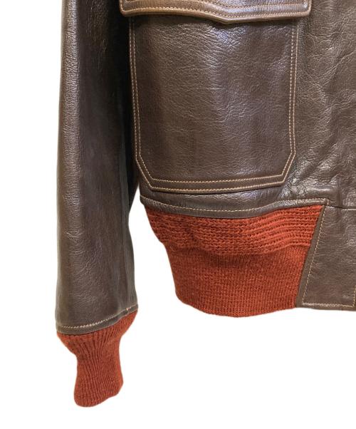 BUZZ RICKSON'S（バズリクソンズ）BUZZ RICKSON'S (バズリクソンズ) フライトジャケット ブラウン サイズ:42の古着・服飾アイテム