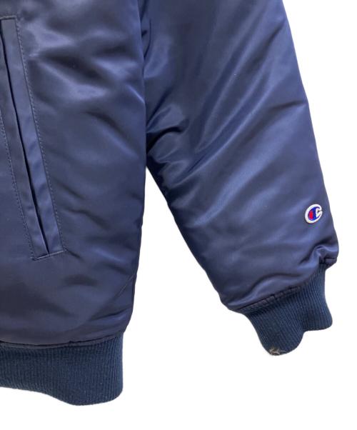 Champion（チャンピオン）Champion (チャンピオン) Ron Herman (ロンハーマン) ボンバージャケット ネイビー サイズ:Lの古着・服飾アイテム