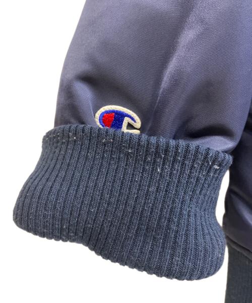 Champion（チャンピオン）Champion (チャンピオン) Ron Herman (ロンハーマン) ボンバージャケット ネイビー サイズ:Lの古着・服飾アイテム