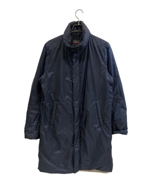 PRADA（プラダ）PRADA (プラダ) ダウンコート ネイビー サイズ:48の古着・服飾アイテム
