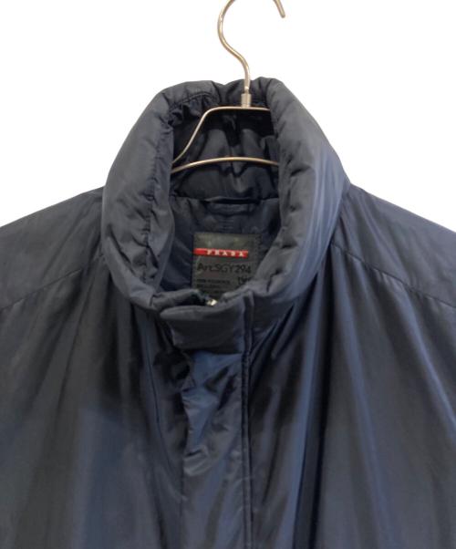 PRADA（プラダ）PRADA (プラダ) ダウンコート ネイビー サイズ:48の古着・服飾アイテム