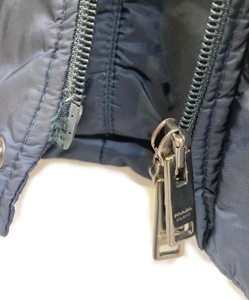 PRADA（プラダ）PRADA (プラダ) ダウンコート ネイビー サイズ:48の古着・服飾アイテム
