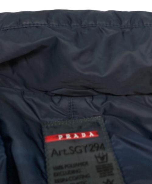 PRADA（プラダ）PRADA (プラダ) ダウンコート ネイビー サイズ:48の古着・服飾アイテム