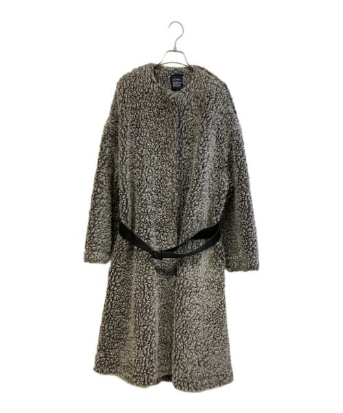 LIMI feu（リミフゥ）LIMI feu (リミフゥ) ボアパイルコート グレー サイズ:2の古着・服飾アイテム