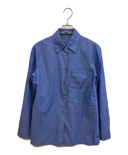 PRADA（プラダ）PRADA (プラダ) 長袖シャツ ブルー サイズ:38の古着・服飾アイテム