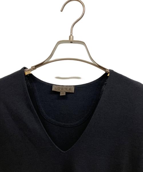 LOEWE（ロエベ）LOEWE (ロエベ) 長袖カットソー ブラック サイズ:Mの古着・服飾アイテム