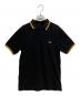 FRED PERRY（フレッドペリー）の古着「ポロシャツ」｜ブラック