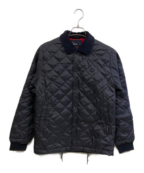 FRED PERRY（フレッドペリー）FRED PERRY (フレッドペリー) LAVENHAM (ラベンハム) キルティングジャケット ネイビー サイズ:XSの古着・服飾アイテム