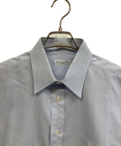 Christian Dior（クリスチャン ディオール）Christian Dior (クリスチャン ディオール) 長袖シャツ ブルー サイズ:34-35の古着・服飾アイテム
