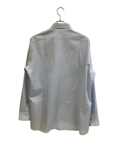 Christian Dior（クリスチャン ディオール）Christian Dior (クリスチャン ディオール) 長袖シャツ ブルー サイズ:34-35の古着・服飾アイテム
