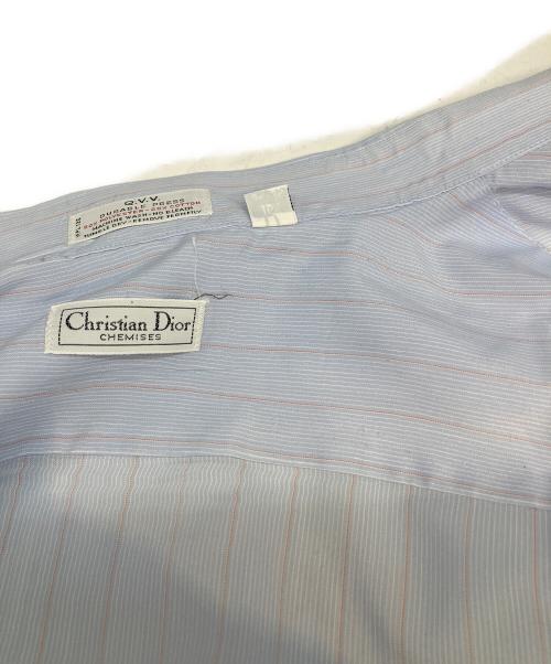 Christian Dior（クリスチャン ディオール）Christian Dior (クリスチャン ディオール) 長袖シャツ ブルー サイズ:34-35の古着・服飾アイテム