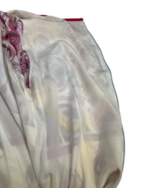 DOLCE & GABBANA（ドルチェ＆ガッバーナ）DOLCE & GABBANA (ドルチェ＆ガッバーナ) マジョリカワンピース Silk All Over Print Short Sleeve Dress ショッキングピンク サイズ:40の古着・服飾アイテム