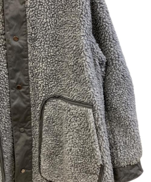 BASISBROEK（バージスブルック）BASISBROEK (バージスブルック) パイルコート グレー サイズ:2の古着・服飾アイテム