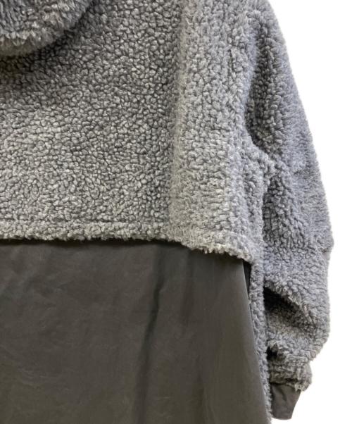 BASISBROEK（バージスブルック）BASISBROEK (バージスブルック) パイルコート グレー サイズ:2の古着・服飾アイテム