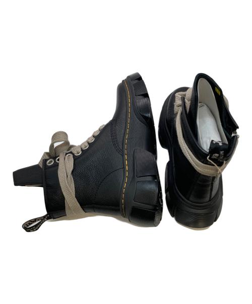 Dr.Martens（ドクターマーチン）Dr.Martens (ドクターマーチン) RICK OWENS (リックオウエンス) サイドジップブーツ DMXL JUMBO LACE BOOT ブラック サイズ:SIZE 7の古着・服飾アイテム