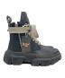 中古・古着 Dr.Martens (ドクターマーチン) RICK OWENS (リックオウエンス) サイドジップブーツ DMXL JUMBO LACE BOOT ブラック サイズ:SIZE 7：60000円
