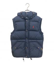 POLO RALPH LAUREN（ポロ・ラルフローレン）の古着「ダウンベスト」｜ネイビー