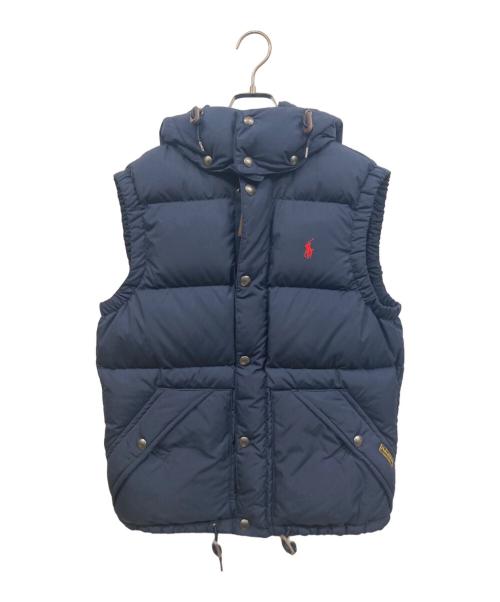 POLO RALPH LAUREN（ポロ・ラルフローレン）POLO RALPH LAUREN (ポロ・ラルフローレン) ダウンベスト ネイビー サイズ:XSの古着・服飾アイテム