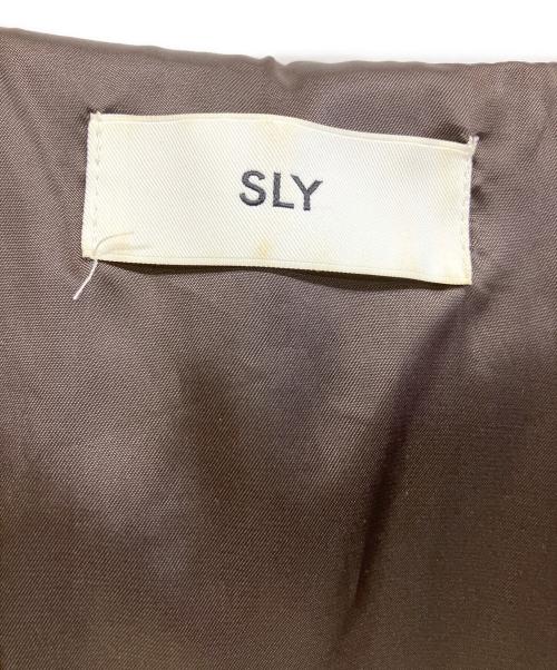 SLY（スライ）SLY (スライ) フェイクレザージャケット ブラウン サイズ:FREEの古着・服飾アイテム