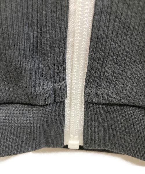 adidas（アディダス）adidas (アディダス) ワッフル クロップド トラックジャケット ブラック サイズ:Mの古着・服飾アイテム