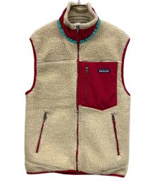 Patagonia（パタゴニア）の古着「クラシック・レトロX・ベスト」｜レッド×ベージュ