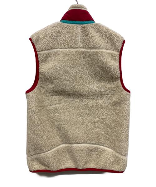 Patagonia（パタゴニア）Patagonia (パタゴニア) クラシック・レトロX・ベスト レッド×ベージュ サイズ:Ｓの古着・服飾アイテム