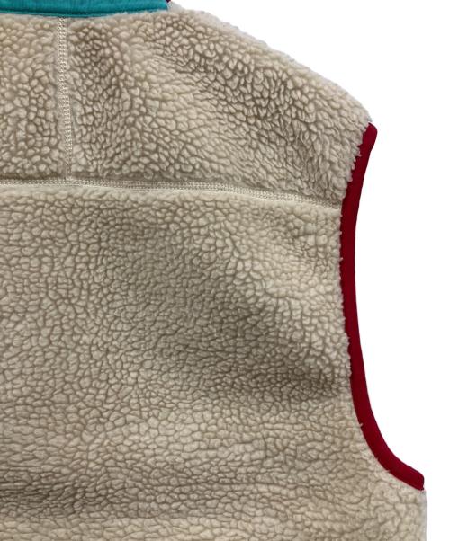 Patagonia（パタゴニア）Patagonia (パタゴニア) クラシック・レトロX・ベスト レッド×ベージュ サイズ:Ｓの古着・服飾アイテム