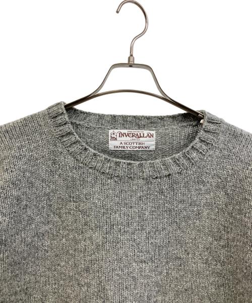 INVERALLAN（インバーアラン）INVERALLAN (インバーアラン) 厚手ニット グレー サイズ:不明の古着・服飾アイテム