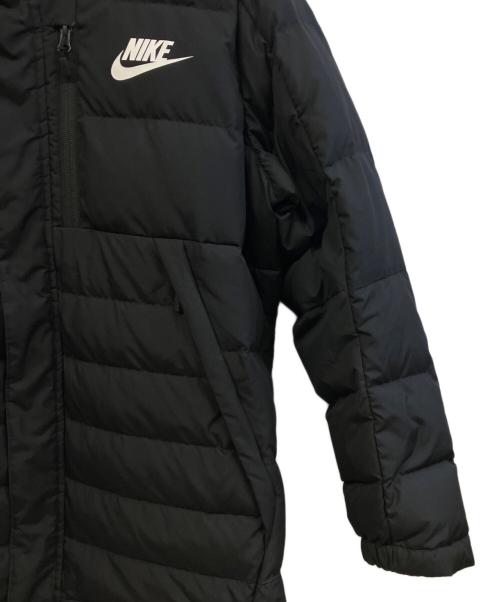 NIKE（ナイキ）NIKE (ナイキ) ダウンコート ブラック サイズ:XLの古着・服飾アイテム