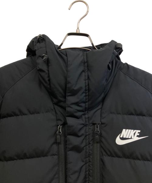 NIKE（ナイキ）NIKE (ナイキ) ダウンコート ブラック サイズ:XLの古着・服飾アイテム