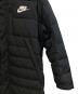 中古・古着 NIKE (ナイキ) ダウンコート ブラック サイズ:XL：6000円