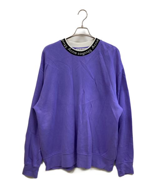 Acne studios（アクネ ストゥディオズ）Acne studios (アクネ ストゥディオズ) スウェット パープル サイズ:Lの古着・服飾アイテム