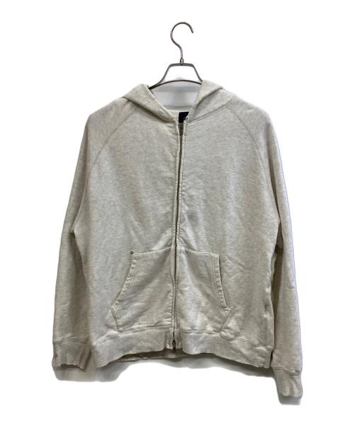 REMI RELIEF（レミレリーフ）REMI RELIEF (レミレリーフ) ジップパーカー ホワイト サイズ:Lの古着・服飾アイテム