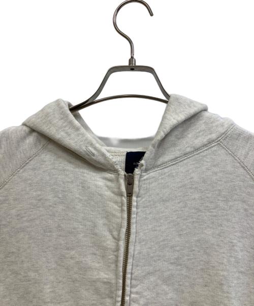 REMI RELIEF（レミレリーフ）REMI RELIEF (レミレリーフ) ジップパーカー ホワイト サイズ:Lの古着・服飾アイテム